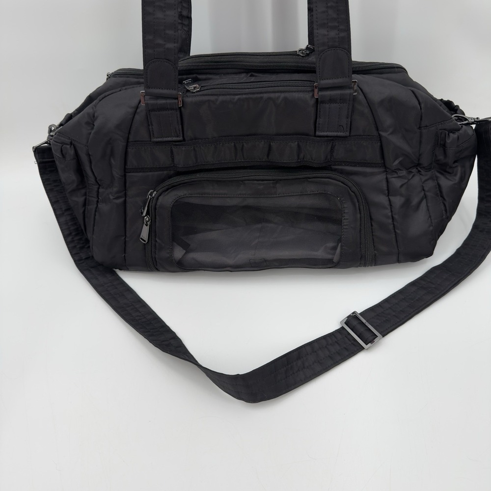 LUG Propeller‎ Gym Overnight Weekend Carry On Duffle Bag in Black 0743-A - Picture 5 of 10
